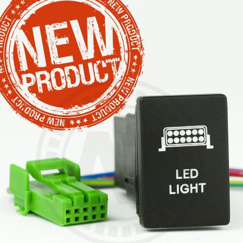 Toyota landcruiser 200 series light switch led light bar design, factory fitting