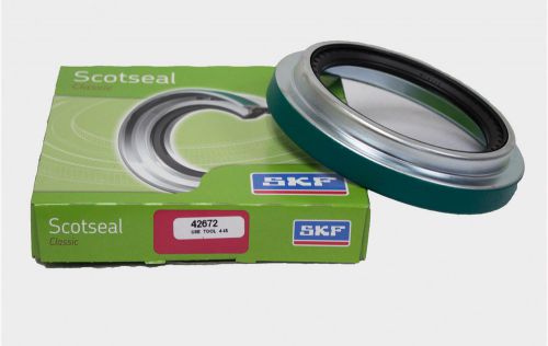 2 pack - scotseal / chicago rawhide / skf classic wheel seal 42672