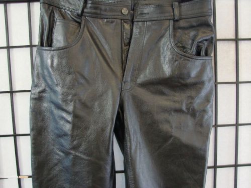 Xelement men&#039;s motorcycle leather pants size 36