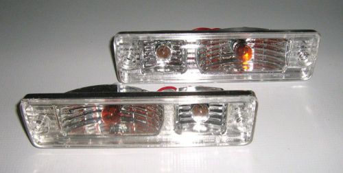 Combination lights rh &amp; lh pair with harnes for datsun truck 720 1980-1986