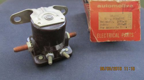 1950&#039;s dodge, plymouth, desoto starter relay