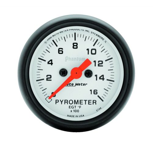 Auto meter 5744 phantom; electric pyrometer gauge kit