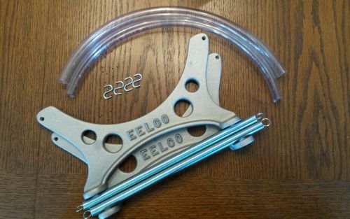Genuine eelco 8&#034; fuel tank mounting brackets and hardware kit  gasser fit moon
