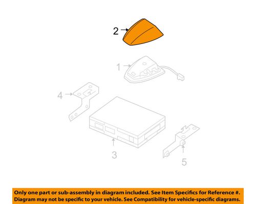 Nissan oem 06-08 maxima antenna-cover 28228zm08a