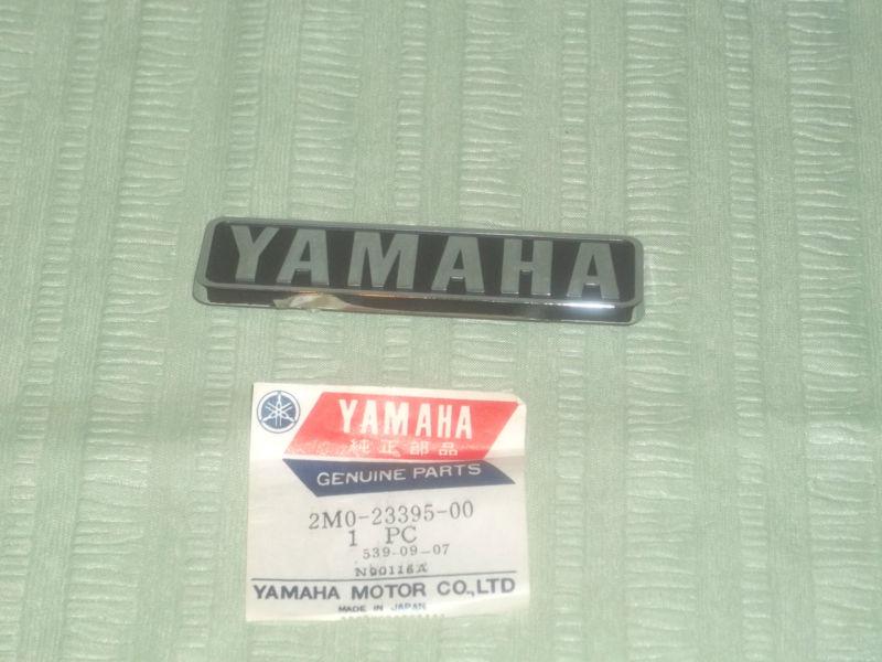 1978-83 yamaha xs400,xs650,xs750,xs850,xs1100 emblem,front fork~nos (#1420