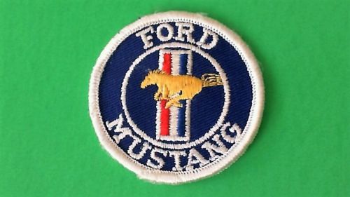 Ford mustang sew on patch! unused