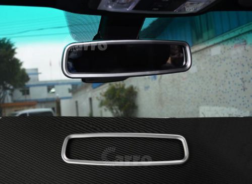 Interior abs chrome rearview mirror decoration frame for ford explorer 2016