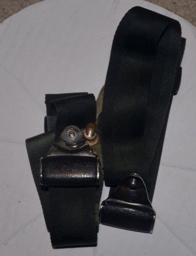W114 w115 mercedes benz 220 230 w114 seat belt black  one belt with trim