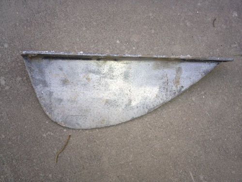 1960s marine aluminum speed boat stabilizer fin