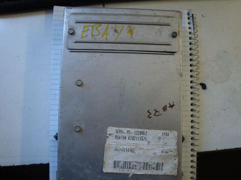 Engine/motor brain box blazer s10/jimmy s15 1990
