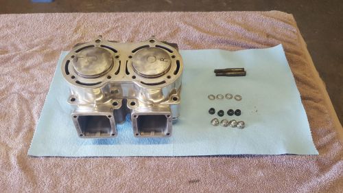 Banshee polished serval 421 cub cylinders with 21cc bb domes redline racing