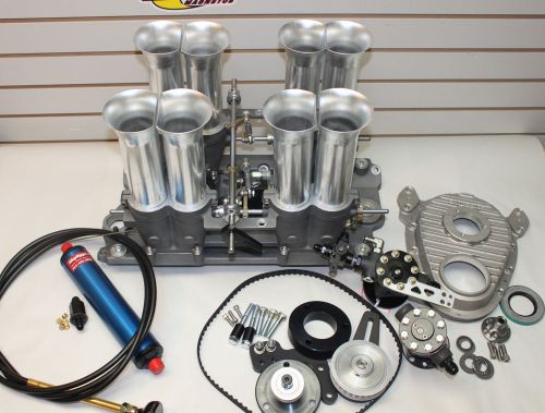 Hilborn 8 stack  - small block sb chevy  265- 434  new- complete set up  new
