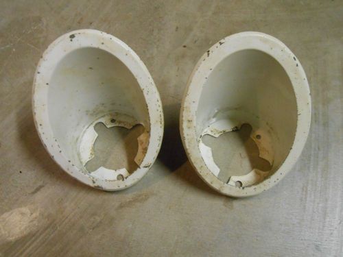1967 1968 ford mustang coupe fastback front valance parking light retainer doors