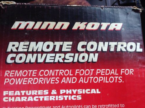 Remote foot pedal minn kota copilot for powerdrive &amp; autopilot trolling motors