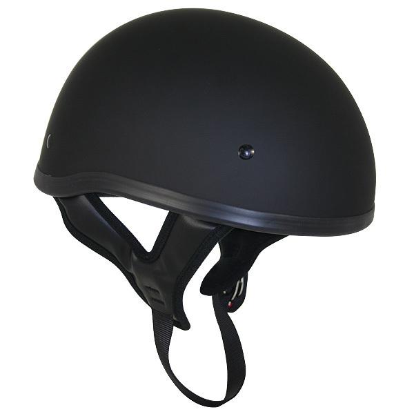 Outlaw flat black dot motorcycle half helmet no logo t68 brand new small