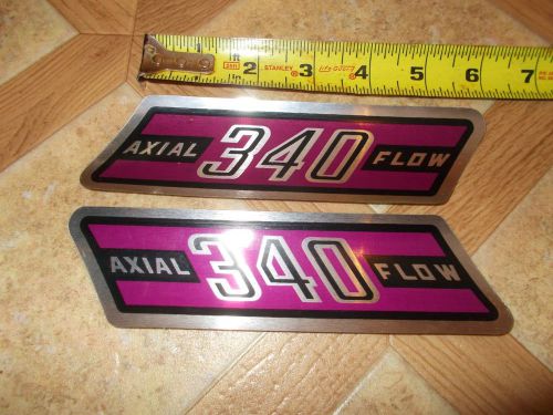 Nos 71 vintage arctic cat snowmobile 340 axial flow decal set puma panther