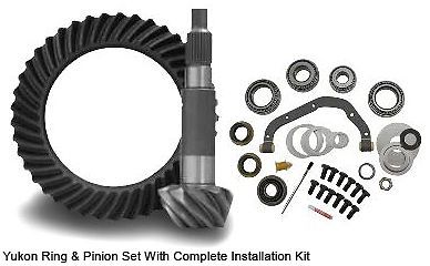 New high performance yukon ring &amp; pinion gear set fits ford f series 10.5&#034; 4.11