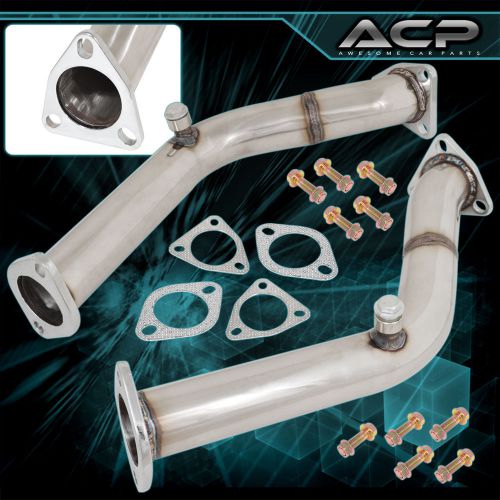 For nissan 350z infiniti g35 stainless steel exhaust test pipes racing high flow