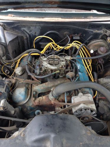 1965 pontiac 389 yf motor,transmission running complete