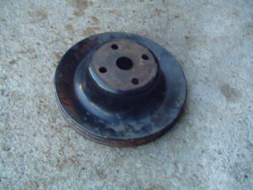 1990-1996 mitsubishi mighty max 2.4l water pump pulley oem used