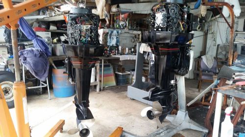 Twin mercury 150 outboard motors complete