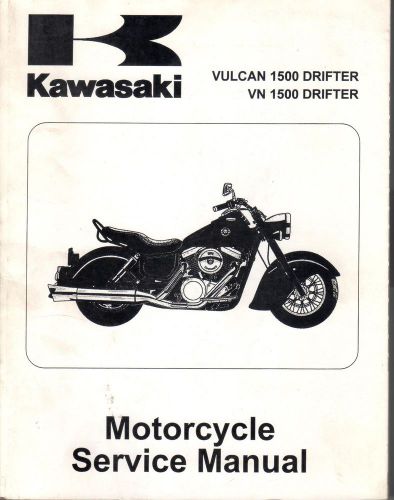 1999-2000 kawasaki motorcycle vulcan 1500 service manual p/n 99924-1246-02 (542)