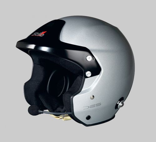 Stilo helmets - trophy des open face w/ boom microphone - free shipping