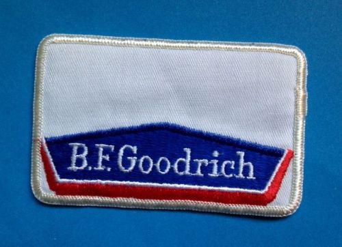 Rare vintage 1970&#039;s b.f. goodrich tires sew on employee uniform jacket patch