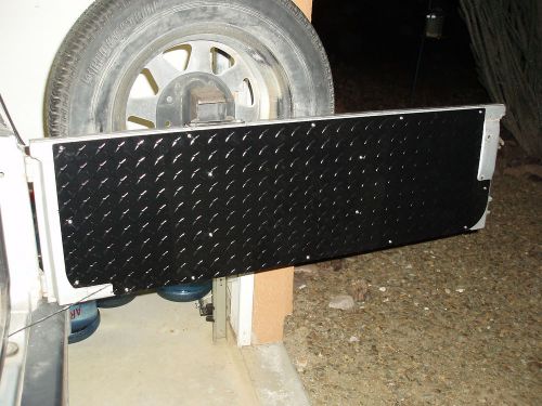 Suzuki samurai black rear door panel (1 panel)