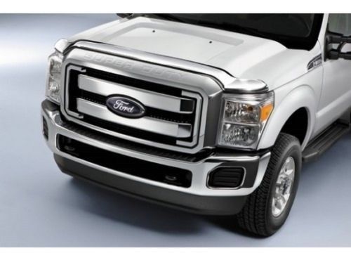 Front chrome air deflector 2011-2016 f-250 f-350 f-450 brand new!