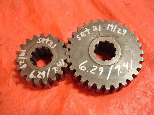 Quick change gear set 21 6.29 / 7.41 winters chester quarter master 10 spline