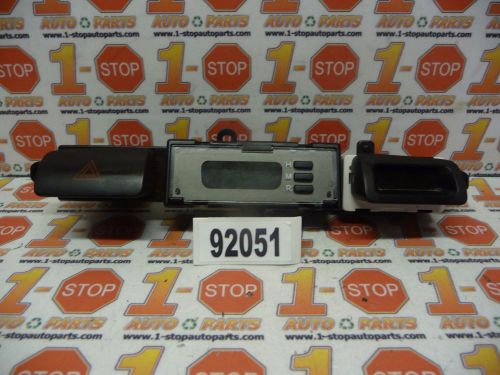 05 06 07 08 09 10 kia sportage emergency hazard switch &amp; clock display oem