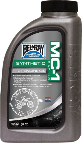 Bel-ray mc-1 racing full synthetic 2t engine motorcycle oil 99400-b355