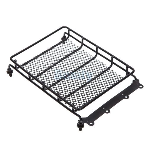 Universal black metal cargo carrier roof rack basket luggage holder for hsp
