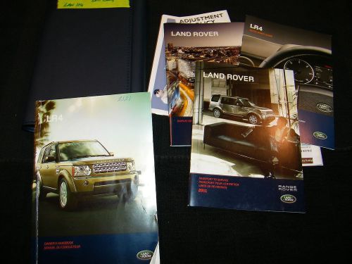 2014 land rover lr4 owners manual with case lan114