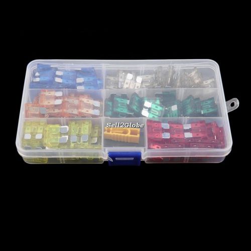 120 pcs profile medium size blade fuse assortment set auto car truck  g8