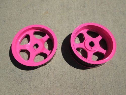 Sti pink powdercoated subaru outback 2.5l sohc cam gears