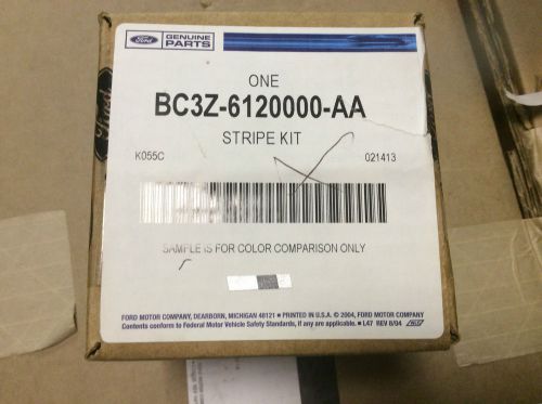 Ford super duty 11-14 stripe kit oem right frt pass fender tape bc3z6120000aa