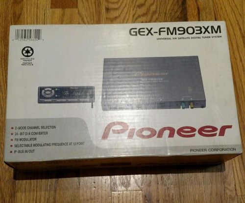 Pioneer universal xm satellite digital tuner system gex-fm903xm