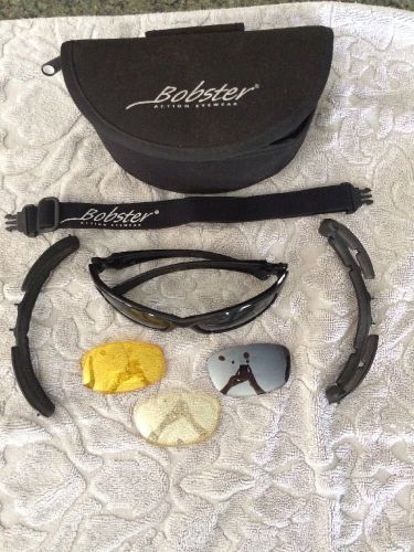 Bobster road hog ii motorcycle sunglasses/goggles
