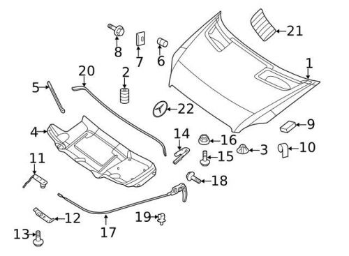 Genuine 2001-2016 mercedes-benz mount bracket bolt 910143-008003