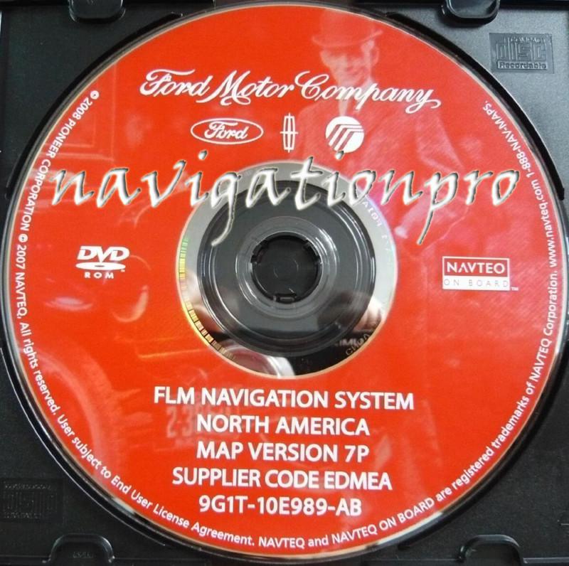2009 update mkx mkz navigator mark lt zephyr mountaineer milan navigation dvd 7p