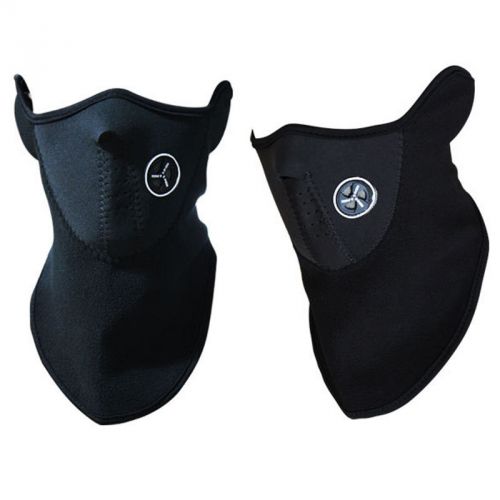 Black anti-dust &amp; winter protection motorcycle half face mask outdoor kits