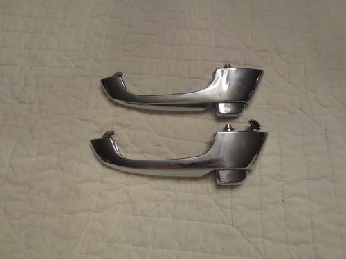 Two vintage used 1960&#039;s (?) studebaker (?) exterior door handles chrome finish