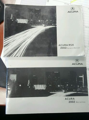 2002 acura rsx owner&#039;s manual