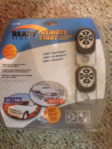 Ready remote 24927 deluxe remote car starter keyless entry &amp; alarm sealed