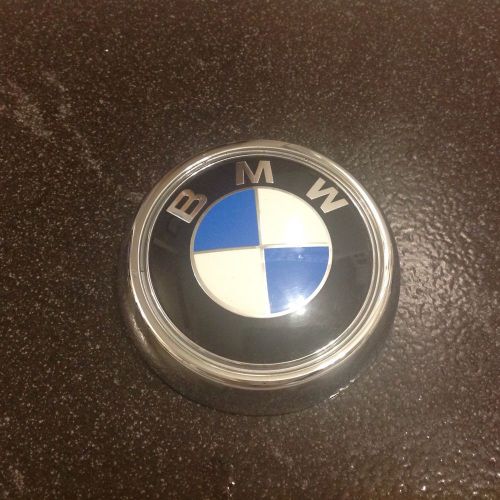 Bmw genuine trunk badge logo emblem 4 1/8&#034; part 51147364375