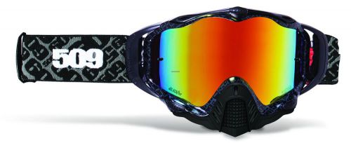 509 sinister mx-5 black fire mx offroad goggles