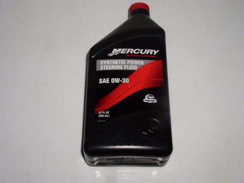 Mercury precision lubricants sae 0w-30 , power steering fluid , full synthetic
