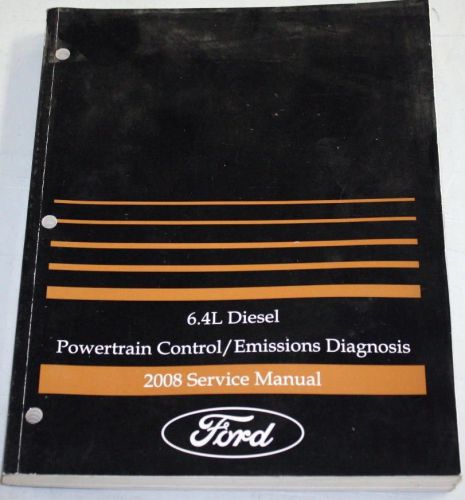 2008 ford 6.4l powerstroke turbo diesel diagnostics pced f250 f350 f450 f550